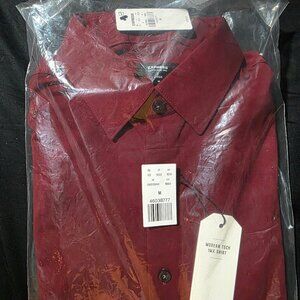 Express 1MX Extra Slim Modern Tech Dress Shirt (Medium)